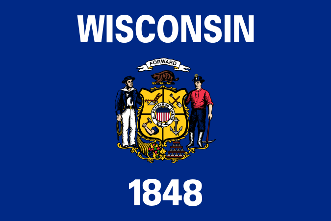 wisconsinflag - Say happy birthday to the Badger State. [ATTDT]